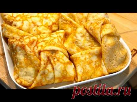 БЛИНЫ  БЕЗ  МУКИ