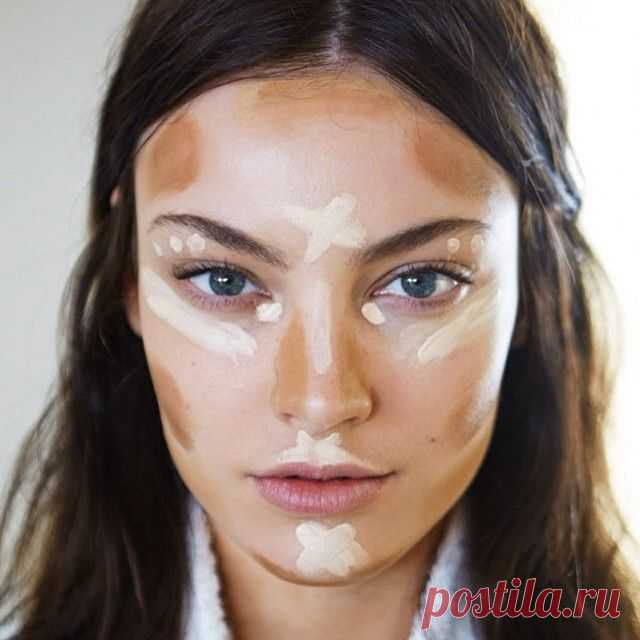 Контурирование лица, как это делают профессионалы.