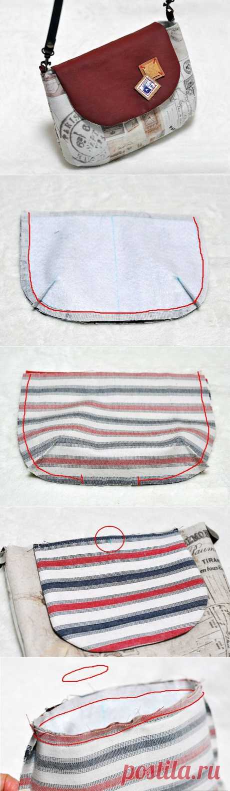 Bag with Flap Tutorial ~