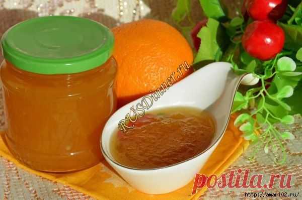 Кабачково-апельсиновое варенье..