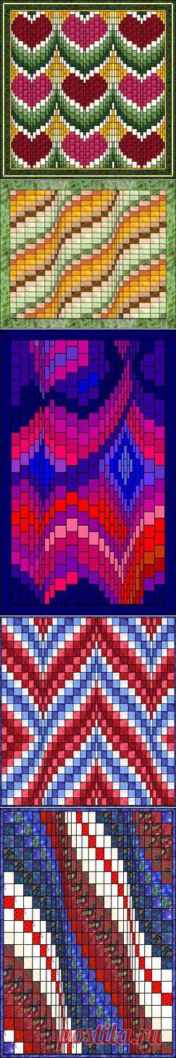 Схемы для лоскутной техники барджелло&#187;