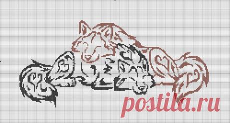 Волки крестиком схемы бесплатно. Выбирайте изображения для верности в семьи, вышивка крестиком волки схемы - вышивка со смыслом.Vcemogy.com - Мир мастеров и мастерства