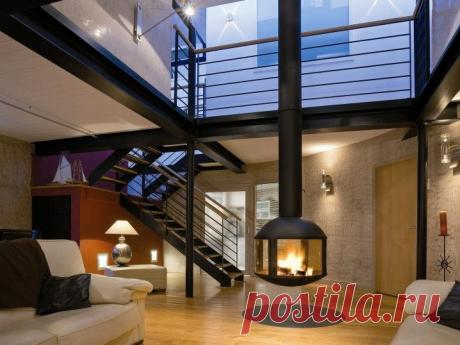 Современные камины в современных интерьерах — Роскошь и уют