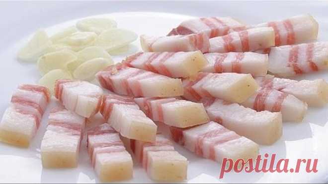 Самое вкусное сало.