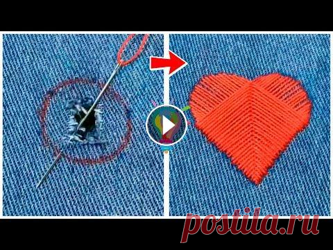 Швейные хитрости в ремонте одежды. Как зашить дырку аккуратно. В этом видео показаны несколько швейных хитростей с ремонтом одежды. Как зашить дырку красиво и аккуратно. Как зашить дырку на куртке, например после ...