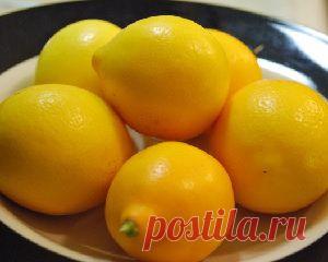 Лимон для лица