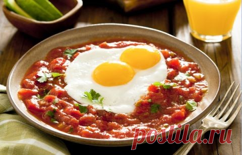 Лайфхак для худеющих: как вкусно приготовить яичницу Полезная и вкусная еда