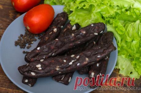 Самодельная сыровяленая колбаса