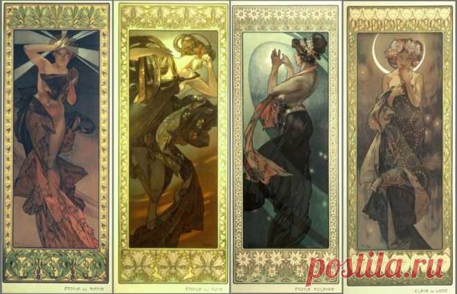 Alfons Maria Mucha — волшебник ар-нуво – Ярмарка Мастеров