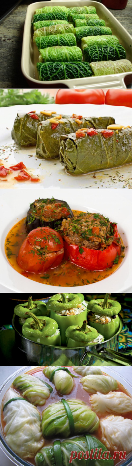 5 невероятно вкусных рецептов долмы, толмы и голубцов