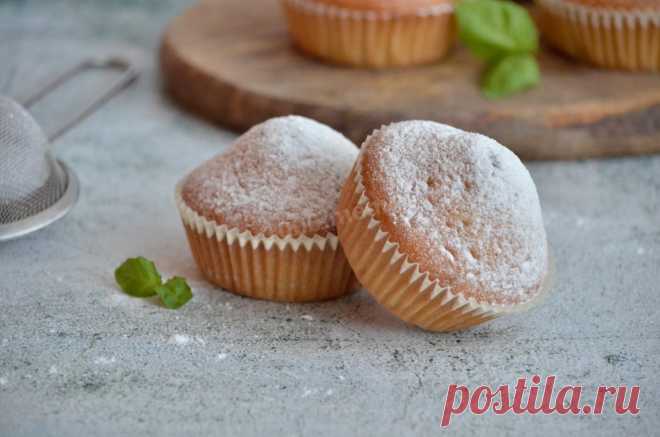 Кексы на кефире в силиконовых формочках рецепт с фото пошагово - 1000.menu