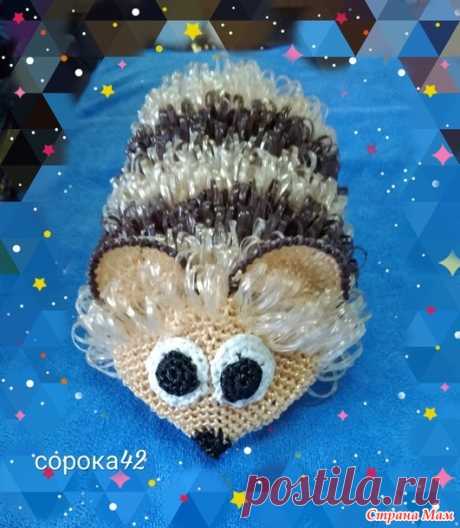 Мини МК по вязанию мочалок игрушек. Мышка - Страна Мам