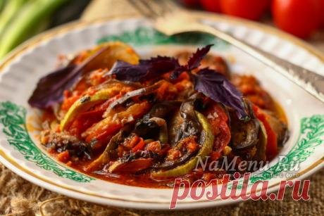 Рататуй в мультиварке, рецепт с фото пошагово