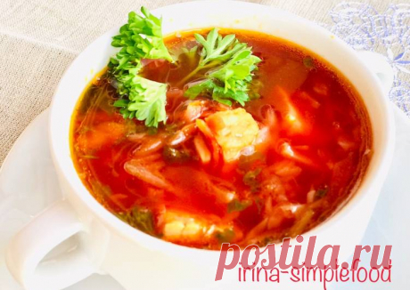 (17) Борщ по-молдавски - пошаговый рецепт с фото. Автор рецепта Irina Senina . - Cookpad