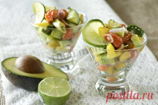 Рыбное севиче из лосося