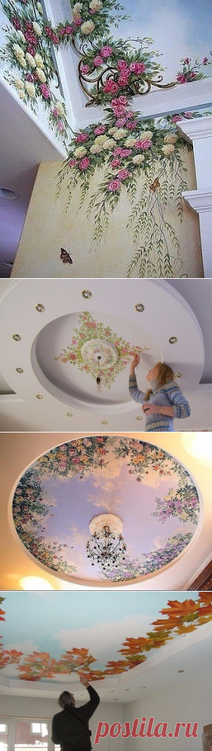 Ручная роспись потолка! Сказочно! — HandMade