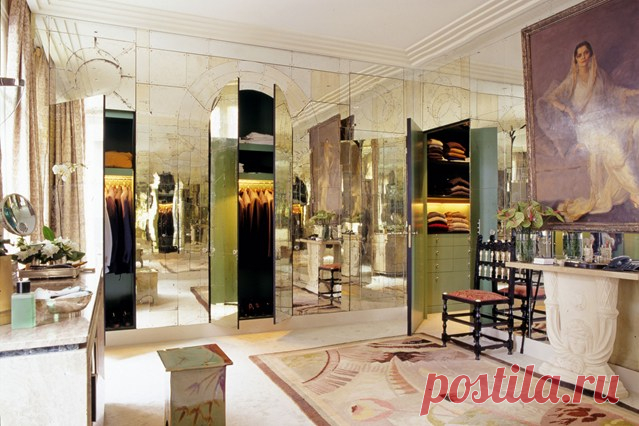 Forties Mirror Glass For Storage Units - Mirror Decorating Ideas (houseandgarden.co.uk)