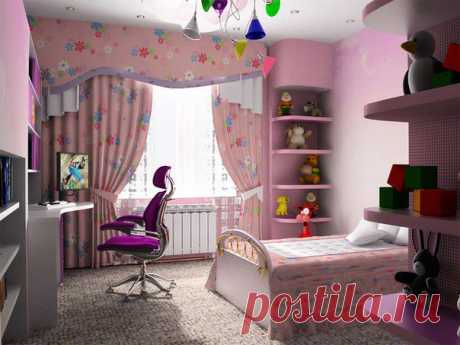 Интерьеры детских комнат | 176 фотографий