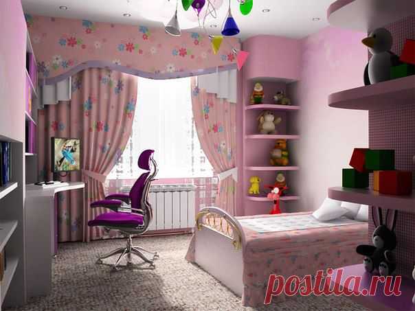 Интерьеры детских комнат | 176 фотографий