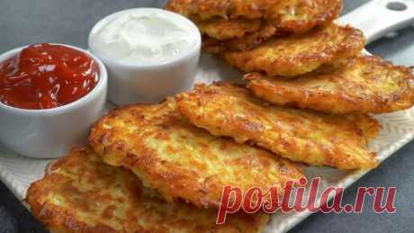 Всегда Вкусно! Видео рецепты  | ХАШБРАУН HASH BROWNS - популярные картофельные драники с хрустящей корочкой. Рецепт Всегда Вкусно!