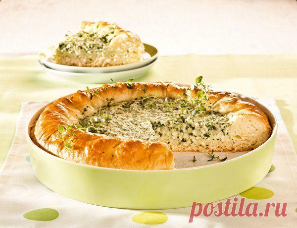 Творожный пирог с зеленью и луком - Пошаговые рецепты с , видео рецепты блюд. Мастер-классы - Кулинария - IVONA - bigmir)net - IVONA