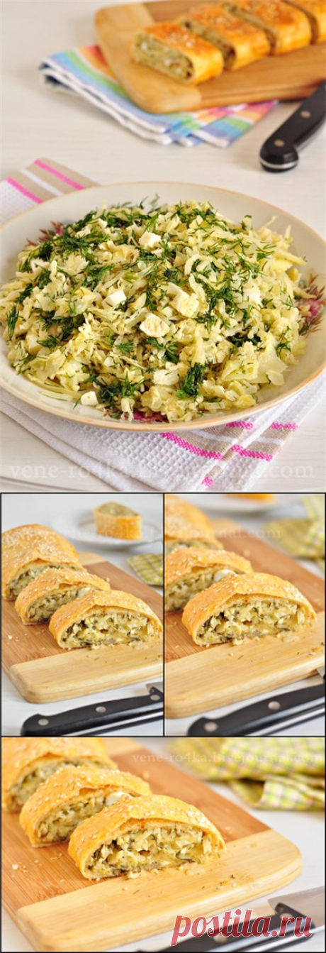 Самая-самая лучшая капустная начинка для пирогов | Четыре вкуса