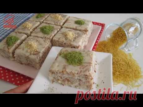 1 Bardak TEL ŞEHRİYE İle ŞAHANE Bir SÜTLÜ TATLI /KESİNLİKLE DENEMELİSİNİZ 💯👌 Enfes Yemek Tarifleri - YouTube