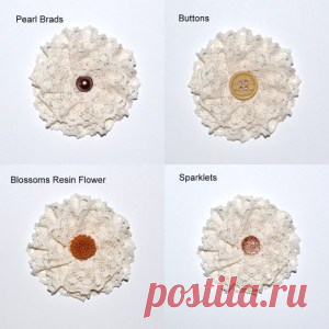 Tuesday Tip - No Sew Lace Flowers - Kaisercraft Official Blog
