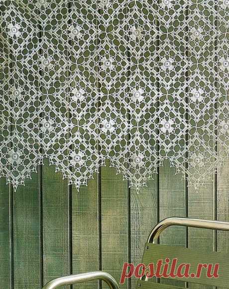 Crochet Patterns: Crochet Curtain - Crochet Pattern