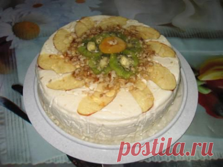 Торт &quot;МОРОЗКО&quot; (торт без выпечки). Фоторецепт. | 4vkusa.ru