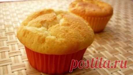 Творожные кексы.Очень вкусные и нежные.