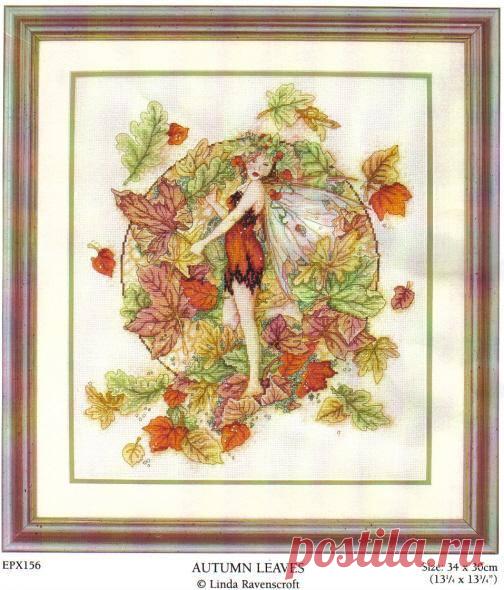 Вышиваем осенних фей и эльфов - Рукодельница, вышивка - ТВОРЧЕСТВО РУК - Каталог статей - ЛИНИИ ЖИЗНИ