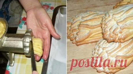 Пісочне печиво з м’ясорубки. Смак, який нагадує дитинство! — INFO LIFE