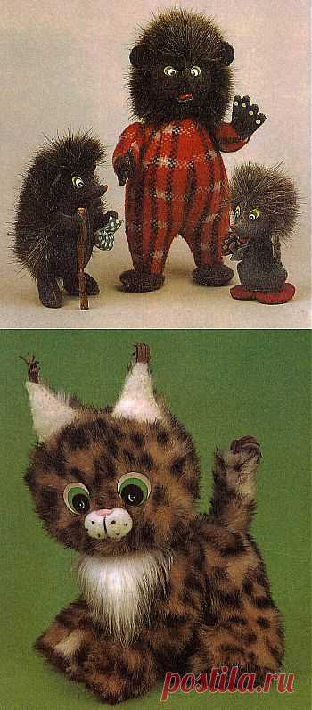 Ежики и рысь / Шитьё / В рукоделии