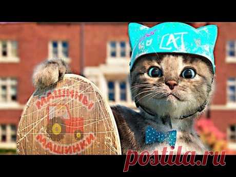 ПРИКЛЮЧЕНИЯ МАЛЕНЬКОГО КОТЕНКА В ШКОЛЕ - Развивающий мультфильм про котят! Мультик для детей