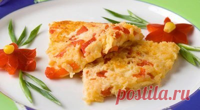 Завтрак по-болгарски: яичница миш-маш