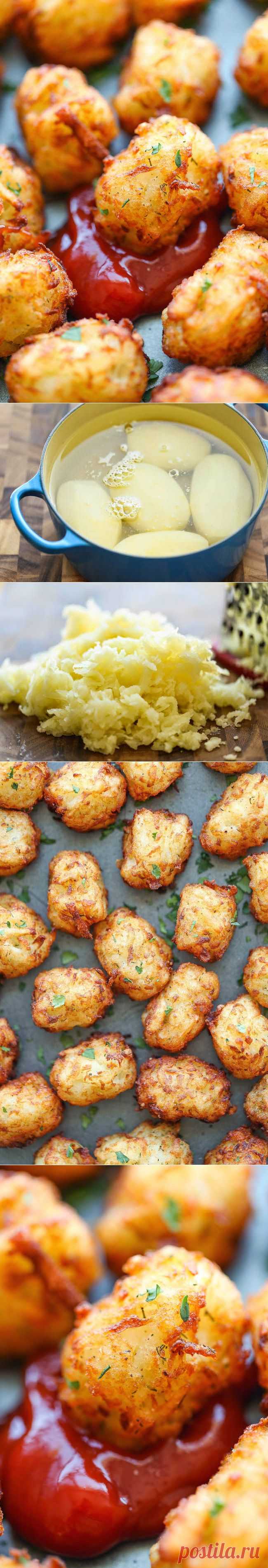 InVkus: Картофельные шарики: быстро и вкусно.

Не знаю, что бы мы делали, если бы на свете не было картошки. Из нее можно приготовить множество блюд и гарниров. Картофельные шарики - это одно из них. Рецепт очень простой и доступный.