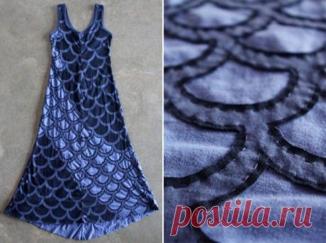 Платье русалки от ALABAMA CHANIN / Фактуры / ВТОРАЯ УЛИЦА