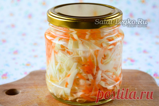 Капуста на зиму, рецепт очень вкусно в банке под железными крышками