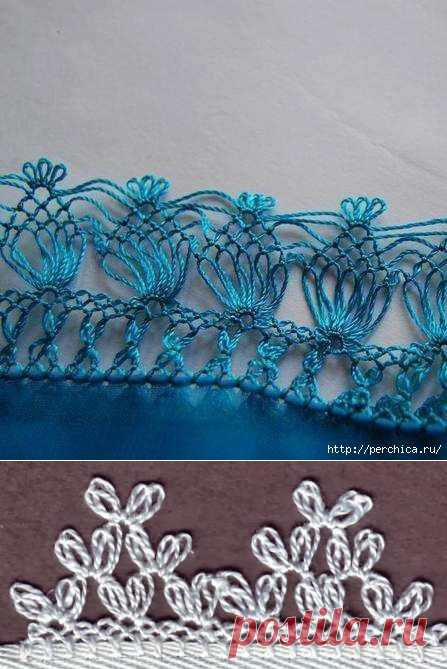 ТУРЕЦКОЕ КРУЖЕВО - УРОК 3 *ОБВЯЗКА КРАЯ*- ПИКО - запись пользователя Наталья (Наталья) в сообществе Прочие виды рукоделия в категории Другие виды рукоделия