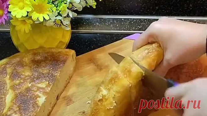 НЕТ ДУХОВКИ? НЕ БЕДА! Вкусный и мягкий ХЛЕБУШЕК на плите!🙌👍💥