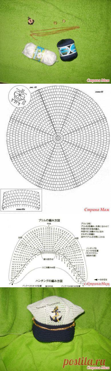 Хочу связать капитанскую фуражку. Кто со мной??? - Вяжем вместе он-лайн - Страна Мам
