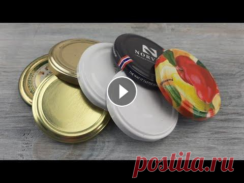 Посмотри! Какую полезную  вещь я сделала для кухни из Крышек от обычных банок! Посмотри! Какую полезную вещь я сделала для кухни из Крышек от обычных банок! Подставка под горячее всегда нужная вещь на кухне для каждой хозяйки. Но...