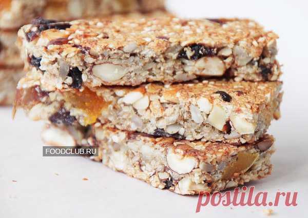 Домашние батончики мюсли — рецепт с пошаговыми фотографиями на Foodclub.ru