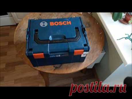 Тайна синего чемоданчика BOSCH, сабельная пилка BOSCH GSA 10,8 Li, и плюшки к инструментам. - YouTube