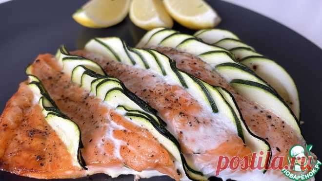 Красная рыба в духовке Кулинарный рецепт