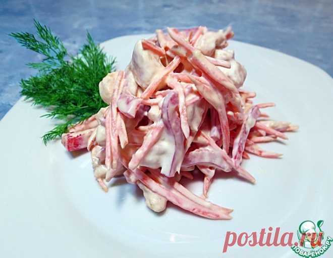 Салат с курицей, морковью и перцем – кулинарный рецепт