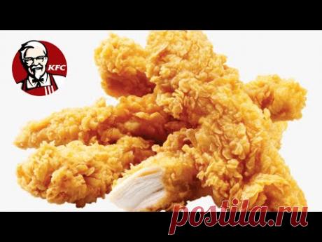 KFC Chicken Recipe/ Chicken Tenders Homemade/ Super Easy & Crispy