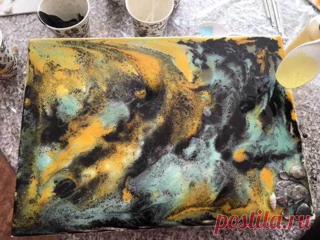 Жительница Керчи пишет картины необычным образом – без кисти - медиаплатформа МирТесен