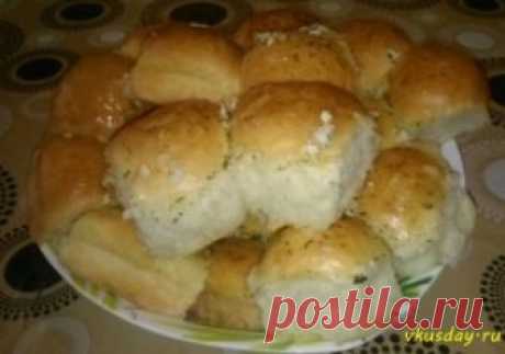 Пампушки с чесноком | Вкусный день